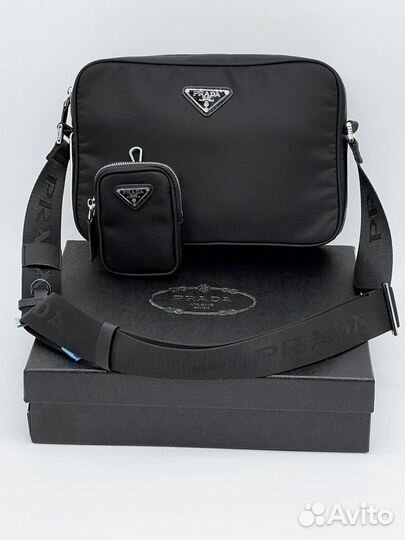 Мужская сумка Prada x Adidas