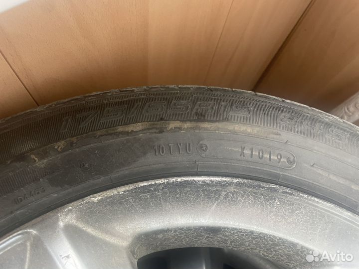 Колеса в сборе r15 летние