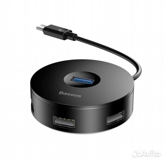 Переходник baseus 4-in-1 HUB Type-C 3.0 - USB3.0(х