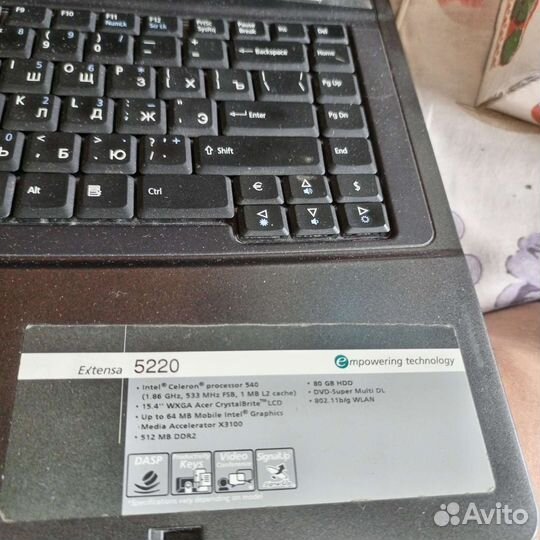 Ноутбук asus на запчасти