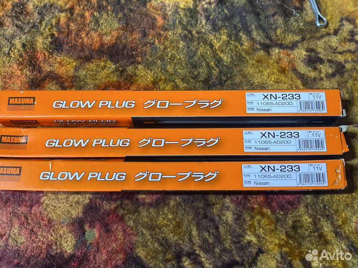 Свечи накаливания Nissan Almera N16 дизель