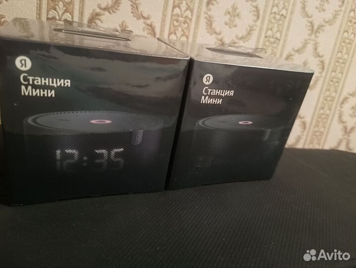 Яндекс станция мини 2 с часами и без