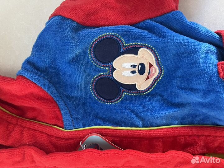 Халат новый подарок disney велюр 18-24 оригинал