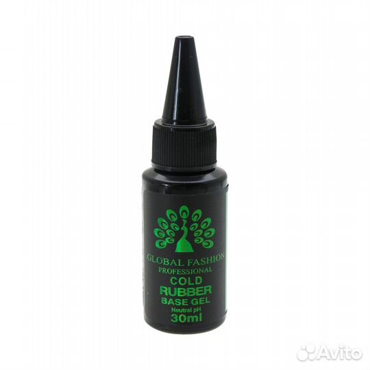 База для гель лака Global Fashion, Rubber Base Coa