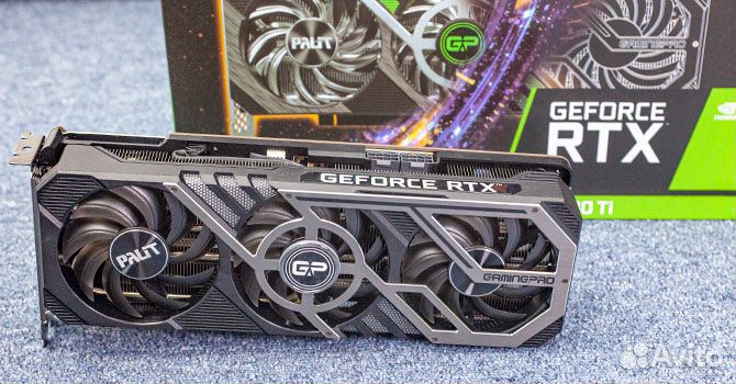 Видеокарта Palit GeForce RTX 3070 Ti gaming PRO 8G