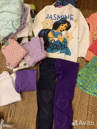 Пакет вещей для девочки 104-110, весенние и летние