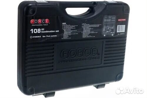 Набор инструментов Force 108пр 6-ти гранные