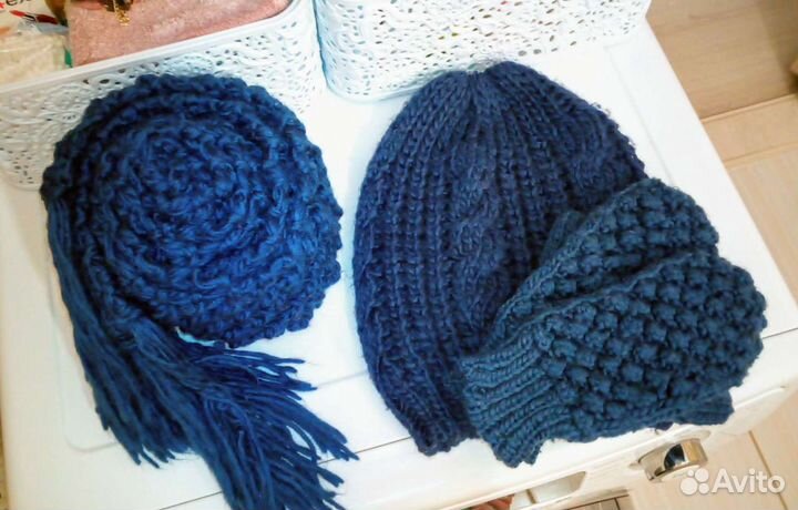 Комплект-Шарф шапка варежка