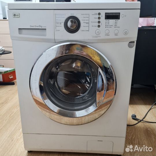 Стиральная машинка LG F1222NDR 6 кг