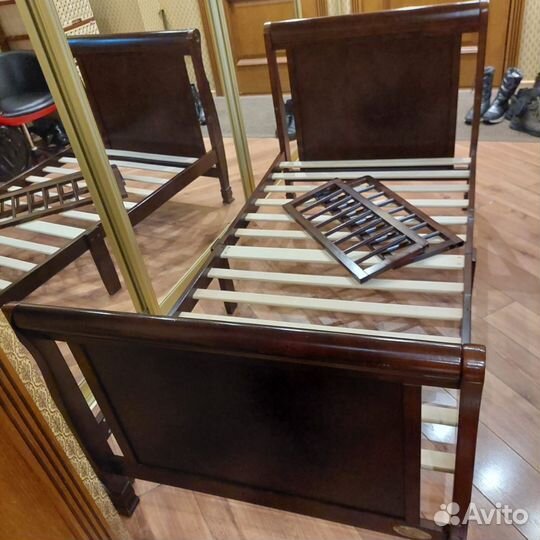 Кровать дошкольная деревянная