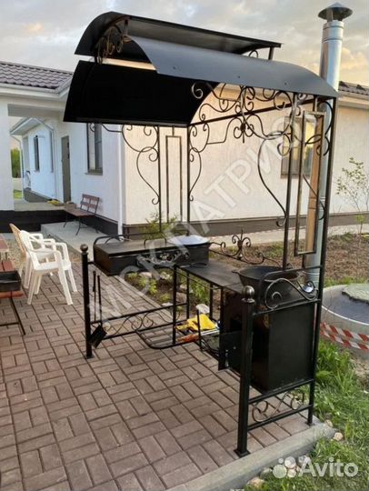 Мангалы в стиле лофт