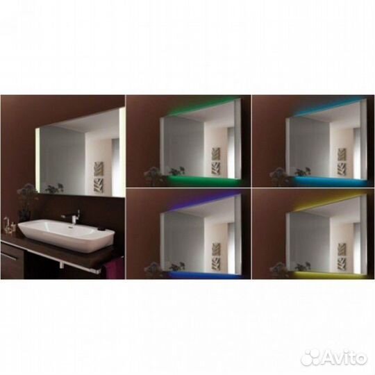 Зеркало с подсветкой geberit silk 80 см 816580000