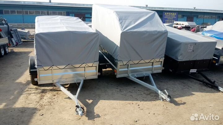 Легковой прицеп Караван 2.5 Двухосный (2.5х1.35) Ц