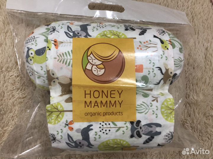 Позиционер с шелухой гречихи для новорождённых