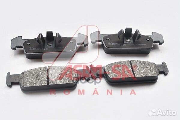 Колодки тормозные дисковые 32208 asam-SA