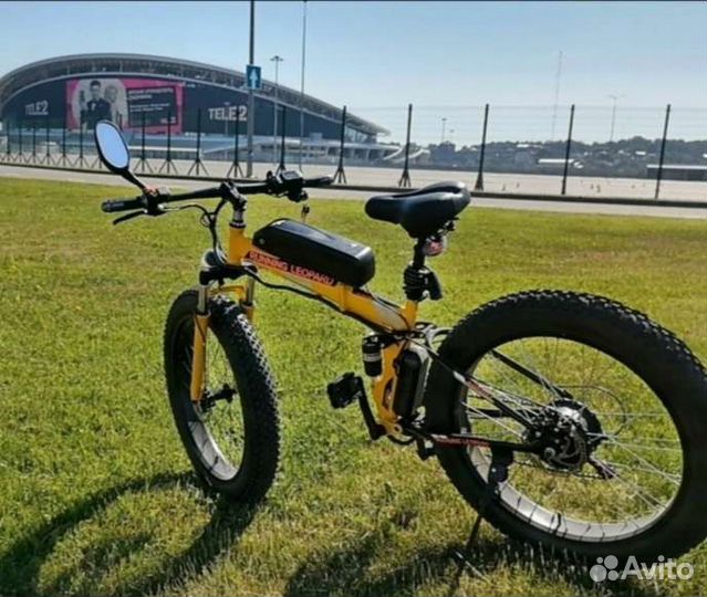 Электронный велосипед новый