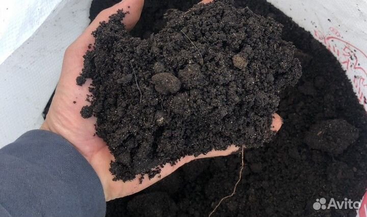 Чернозем в мешках