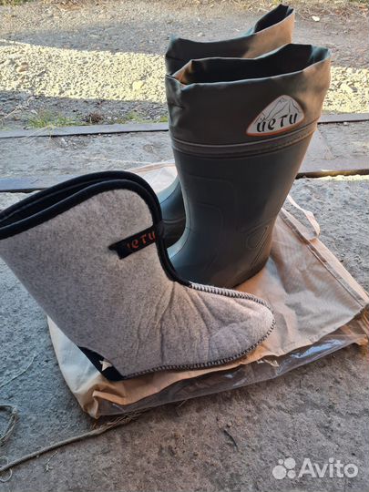 Сапоги резиновые мужские 43 размер