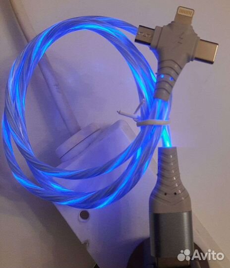 Кабель USB Type-C, Micro USB и для iPhone новый