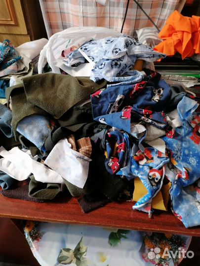 Лоскутки ткани