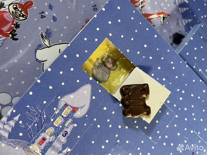Шоколадный адвент-календарь с Муми-троллями