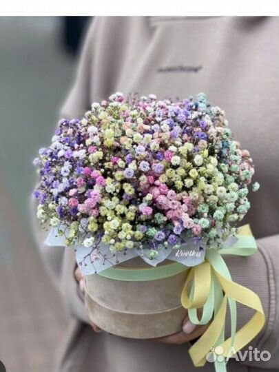 Композиция из гипсофилы