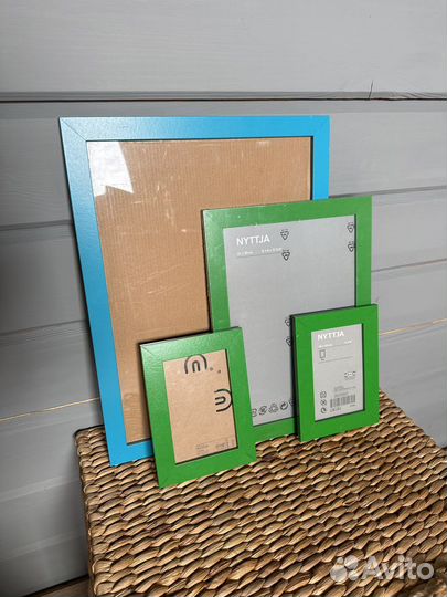 Рамки для фото IKEA nittja 4шт цена за все