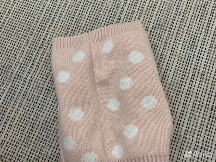 Шапка снуд варежки H&M для девочки 98-104 р-р