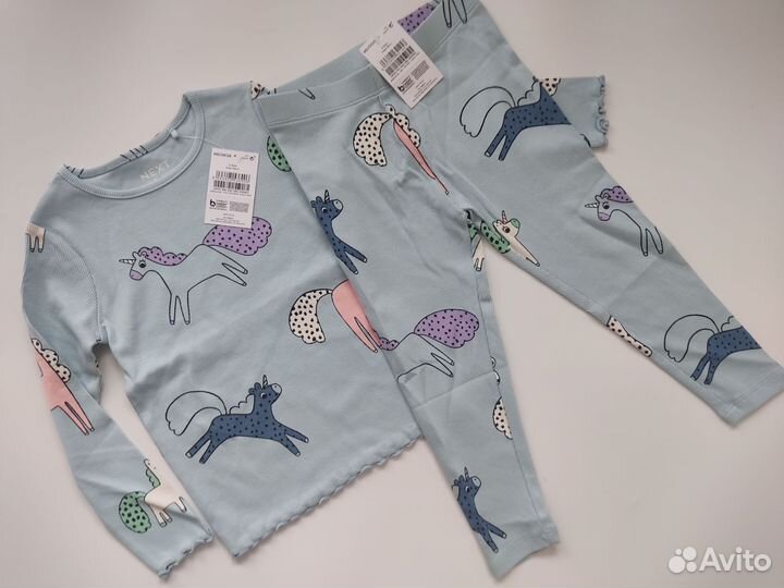 Комплект Next в рубчик на девочку 2-3 года 98 см