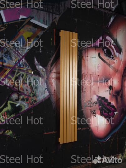 Вертикальный трубчатый радиатор Steel от завода