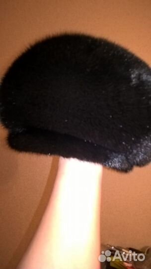 Берет норковый