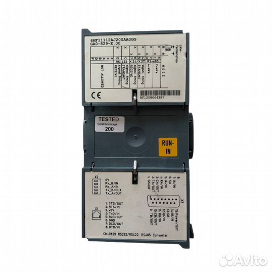 RS485-конвертер Siemens GA0-829-E 6MF1111-2AJ20-0A