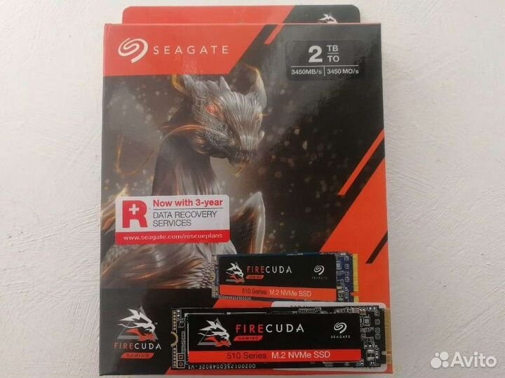SSD M.2 Seagate firecuda 2 tb