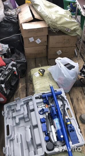 Набор гидравлики для правки кузова и рамы 4т