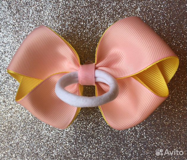 Бант ручной работы «Капелька»