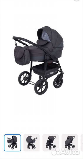 Коляска 3 в 1 с автолюлькой