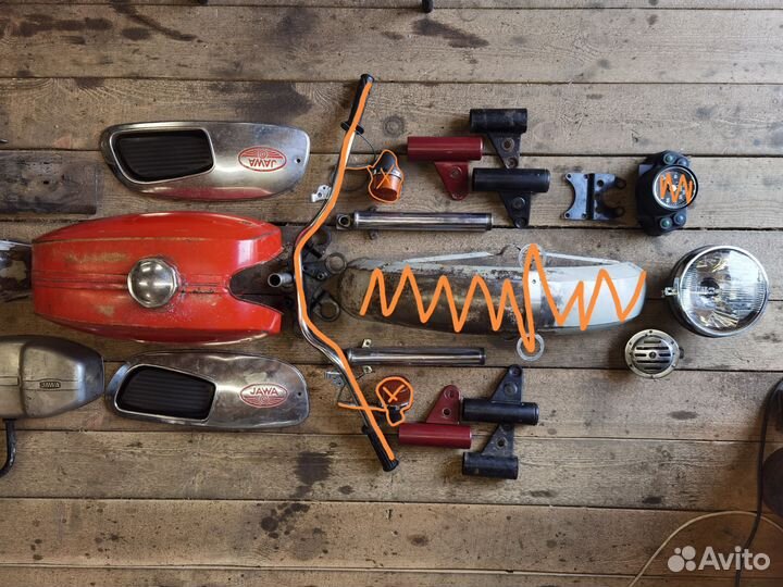 Запчасти ява 634