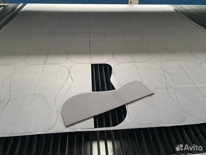 Лазерный раскрой ткани