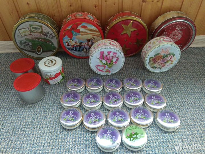 Жестяные баночки