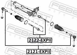 Тяга рулевая 2122-expii Febest