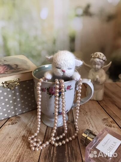 Вязанные котята (ручная работа)