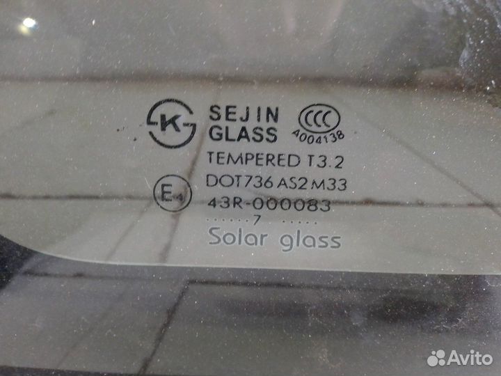 Стекло кузовное глухое левое (Chevrolet Captiva)