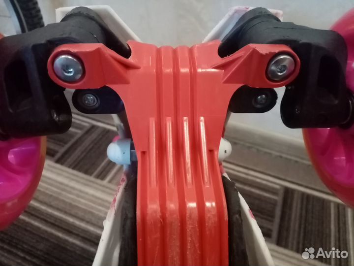 Самокат дет. 3-х колесный со светящимися колесами