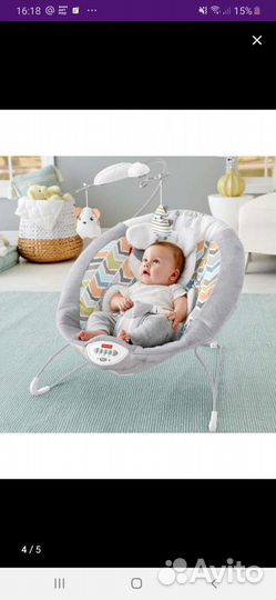 Шезлонг Fisher Prace Плюшевый щенок