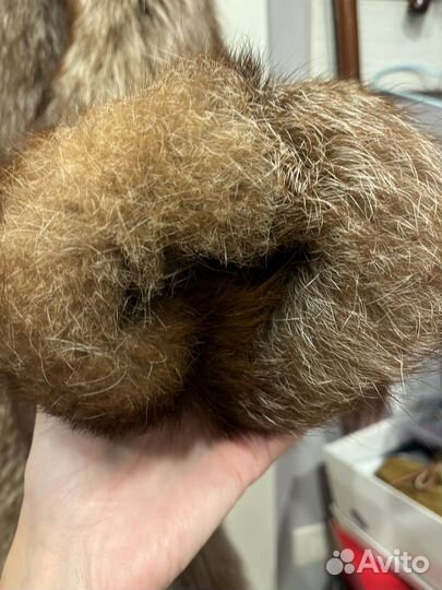 Шуба песец винтаж