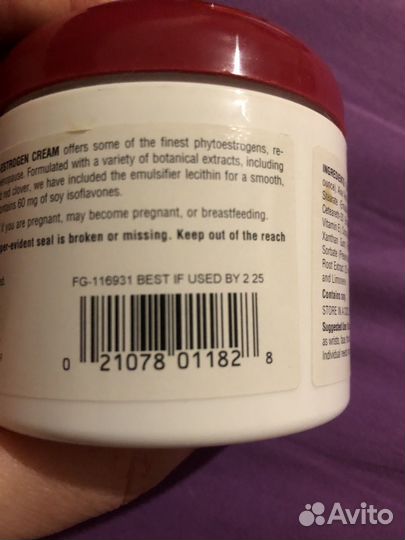 Estrogen cream, крем для лица с фитоэстрогеном