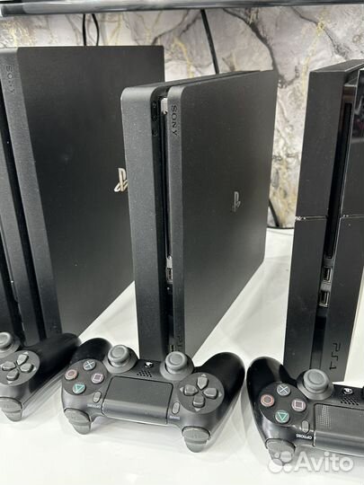 Игровые приставки PS5 / PS4 Pro / Slim / Fat