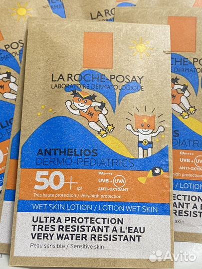 La Roche Posay anthelios spf 50+детский саше 10 шт