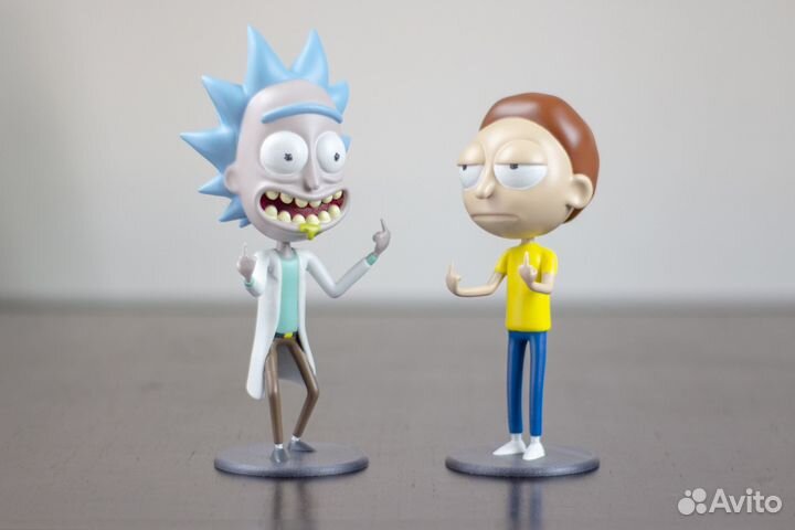 Фигурка Рика Санчеса, 3д печать, 22 см