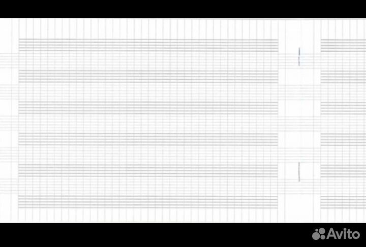 Тетрадь для нот нотная тетрадь